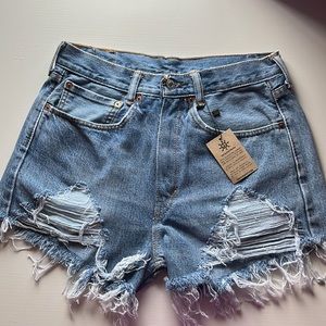 levi’s 507 jean shorts